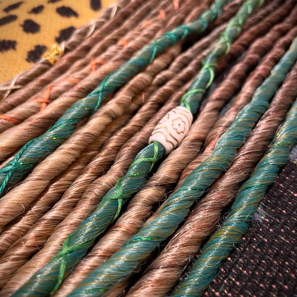 Synthetic Dreadlock Extensions •Classic twist & seals• Custom Color blends•